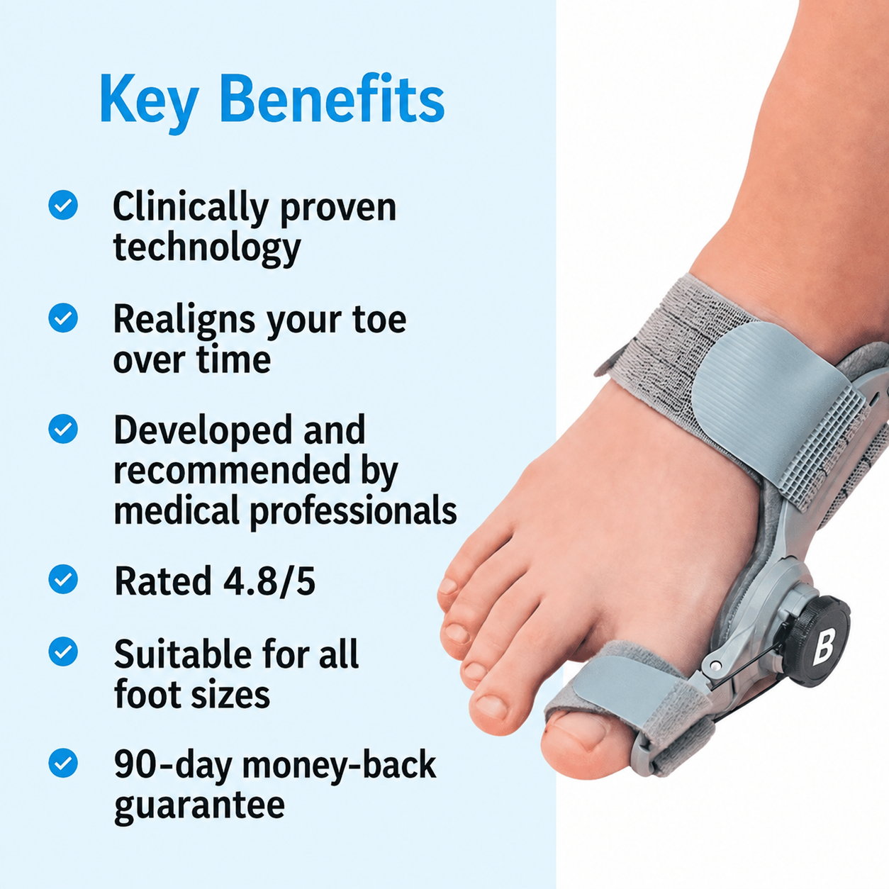 Bamlo® BUNION FIX | Orthopedic bunion corrector